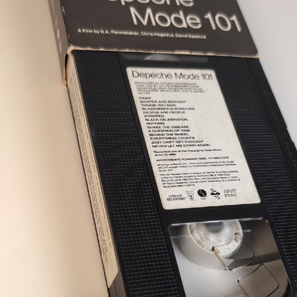 Depeche Mode 101 VHS Tape - Picture 5 of 6
